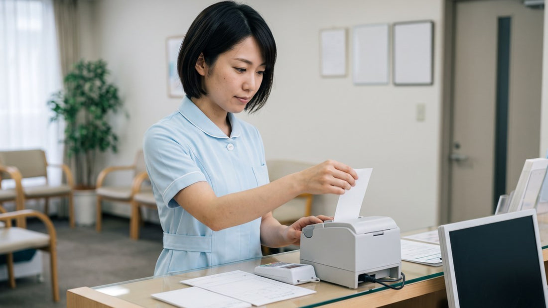 クリニック・サロンの領収紙はどう選ぶ？再発行と長期保存に備える紙選び