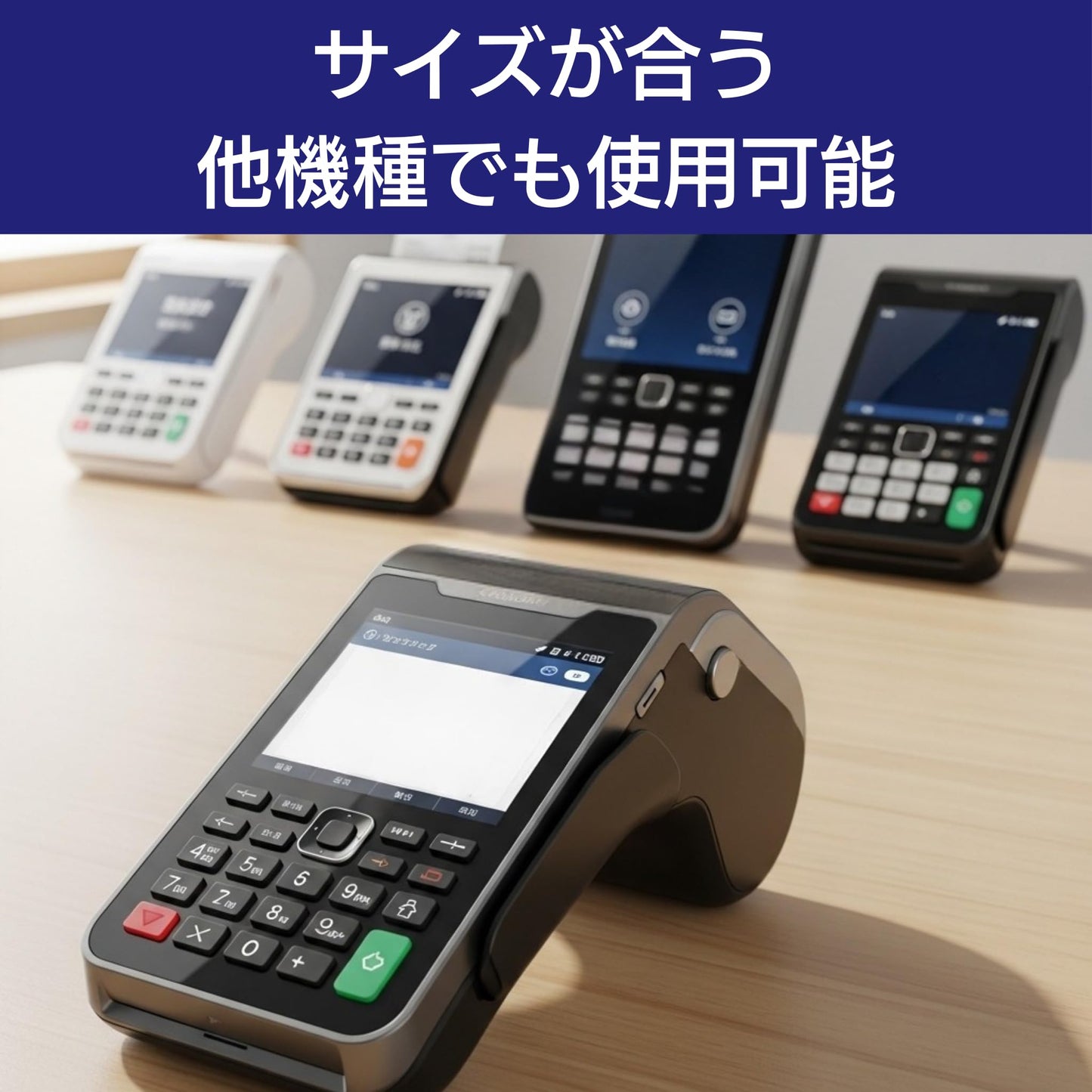 紙の達人 レジロール 感熱紙 ロール 58mm x 50mm x 12mm, モバイルプリンタ用 感熱ロール紙 (20巻)